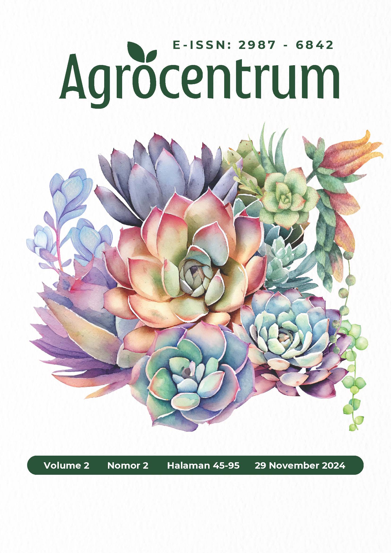 					View Vol. 2 No. 2 (2024): Agrocentrum 
				